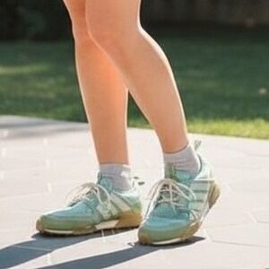 Adidas Women's‎ Aqua Blue Athletic Shoes Sneakers - Size 6.5